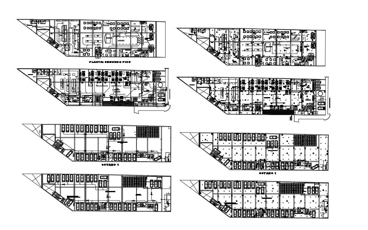 Restaurant Layout AutoCAD File