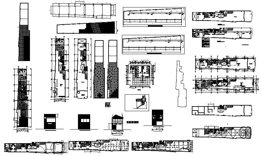 Restaurant dwg file