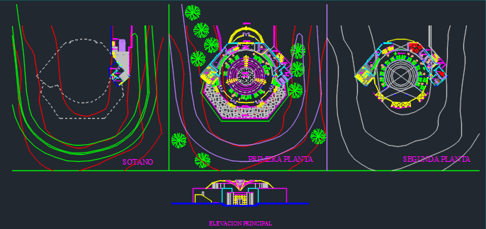 Restaurant dwg file