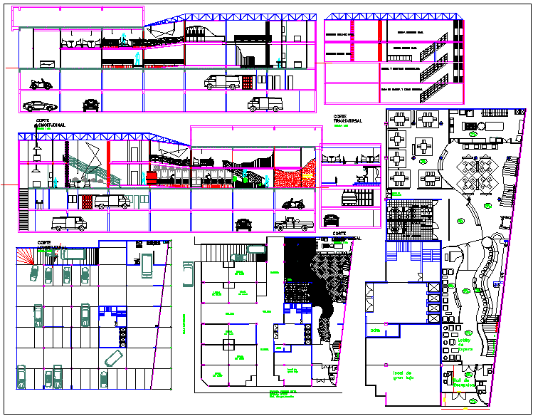 Restaurant with Parking plan