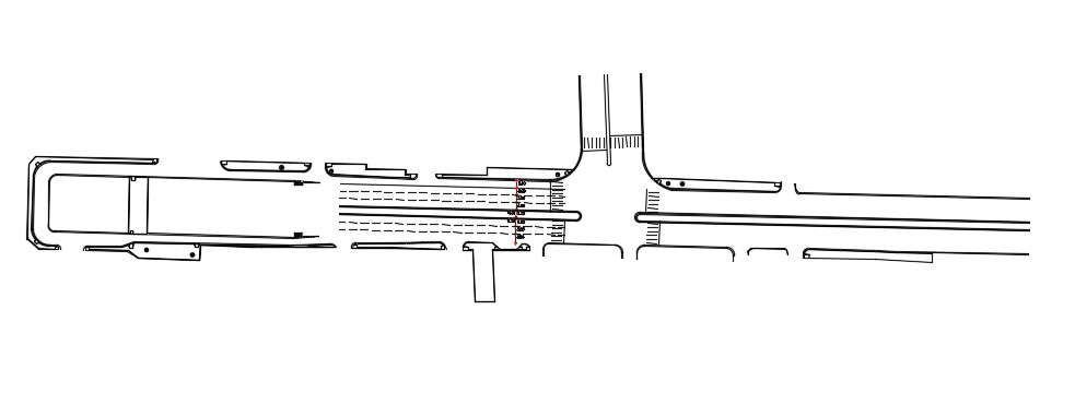 Road Pavement CAD Drawing