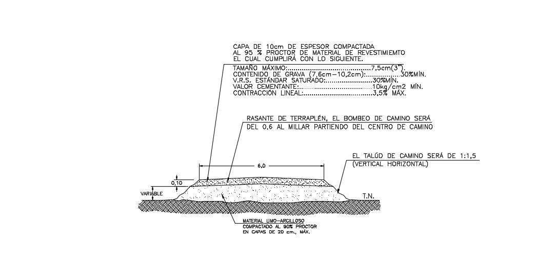 Road Section In DWG File