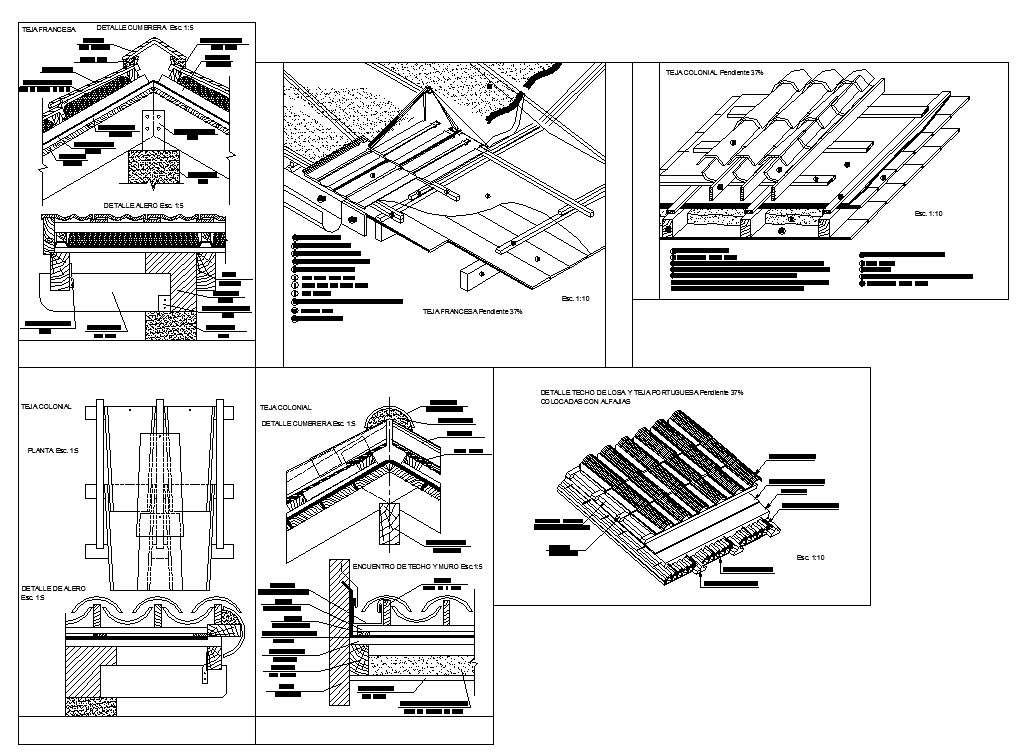 Roof Detail dwg file