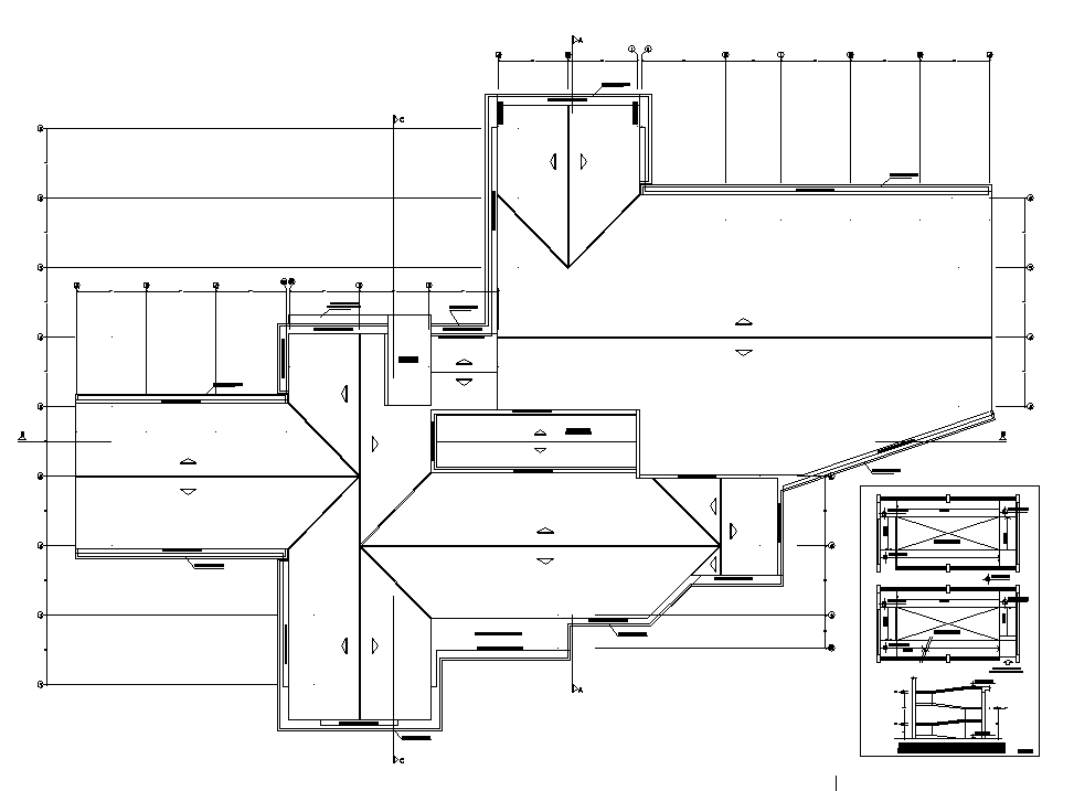 Roof Library plan layout file