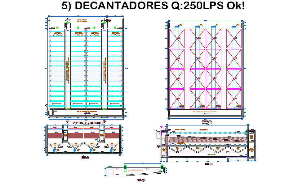 Roof plan and section layout file