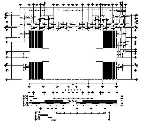 Roof plan detail dwg file