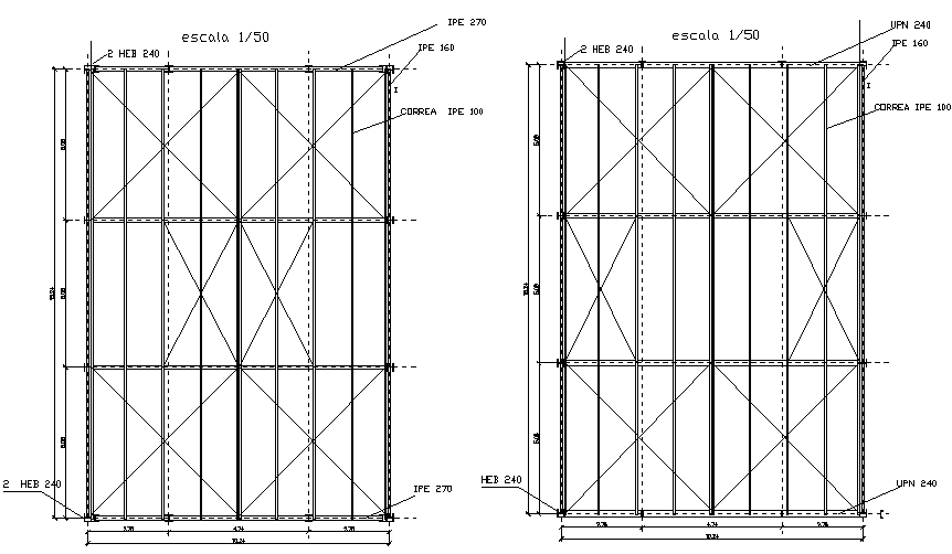 Roof plan detail dwg file