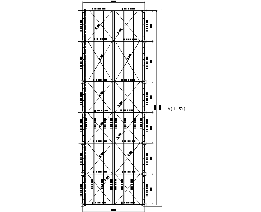 Roof plan detail dwg file