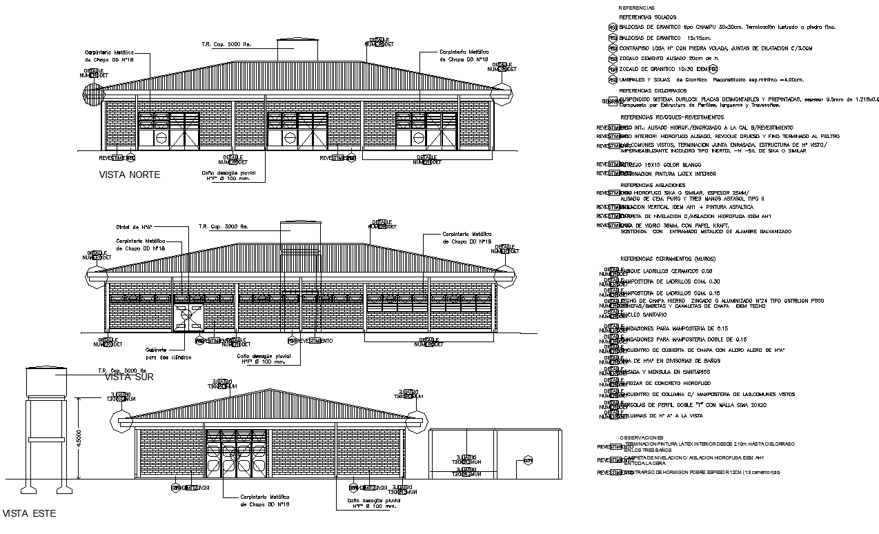 Roof plan detail dwg file