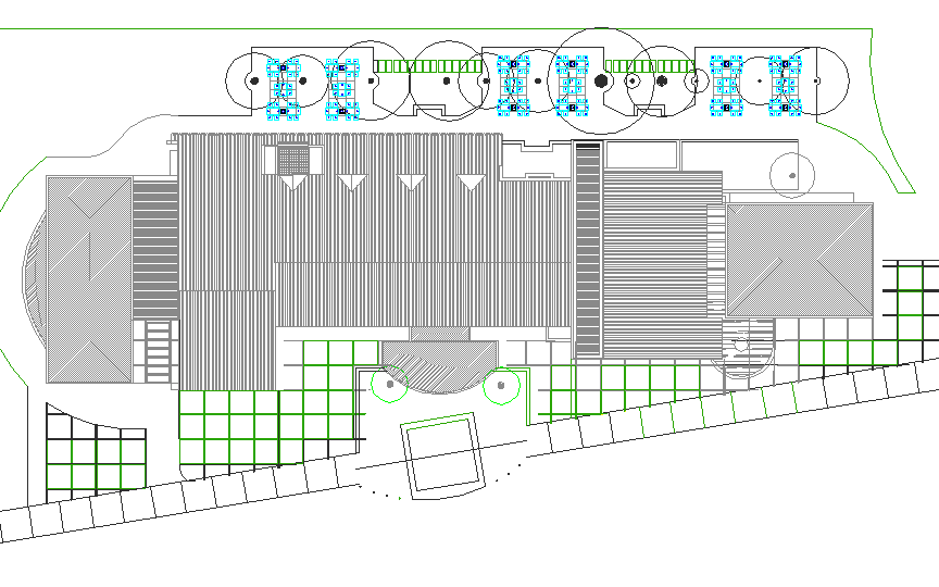 Roof plan detail dwg file