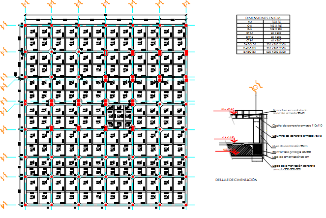 Roof plan detail dwg file