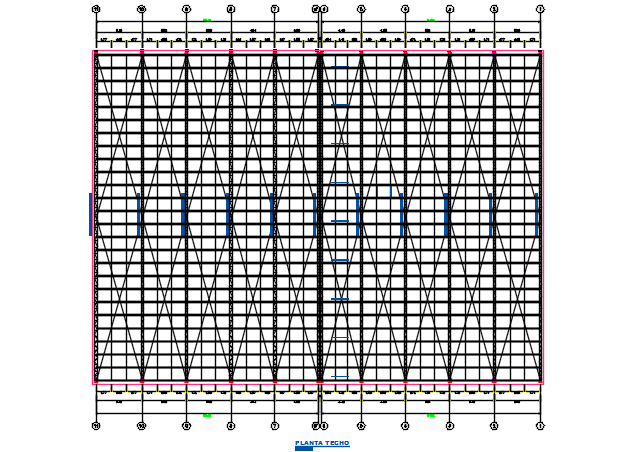 Roof plan detail dwg file