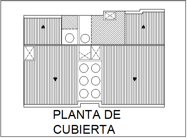 Roof plan detail dwg file