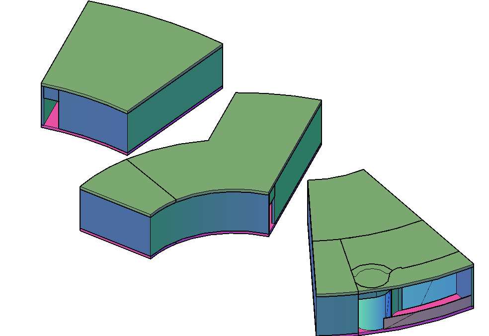 Room 3 D plan detail