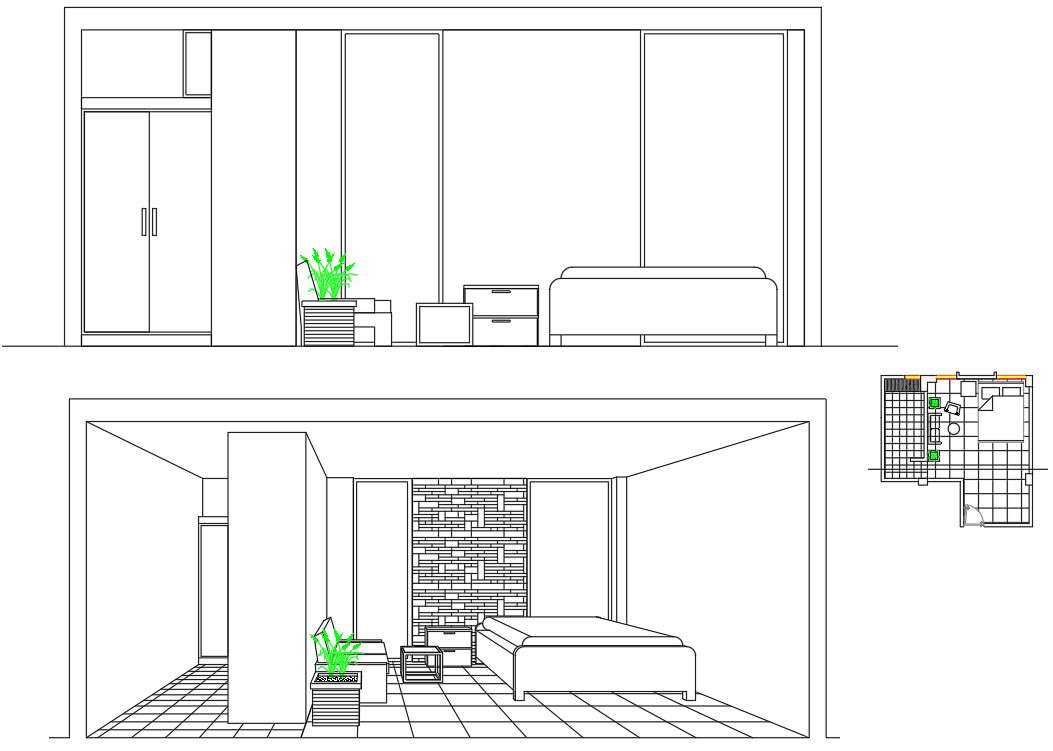 Room prespective View Detail