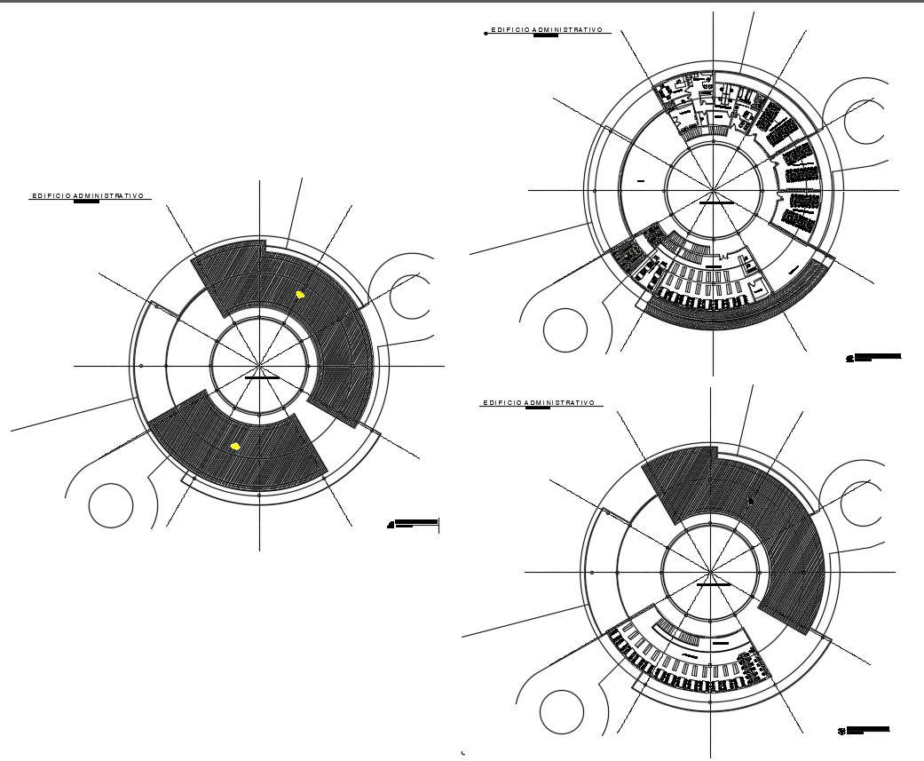 School Plan Drawings CAD File