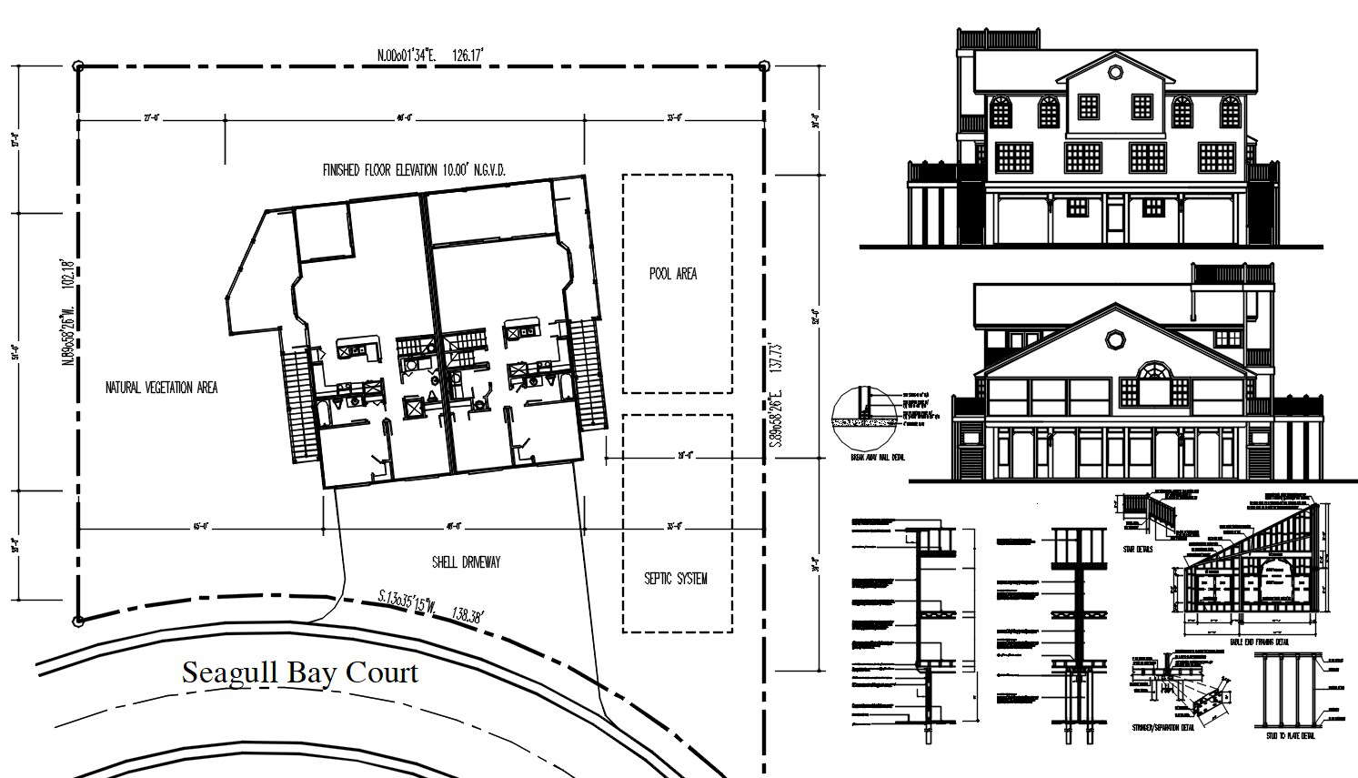Seagull Bay Court DWG File