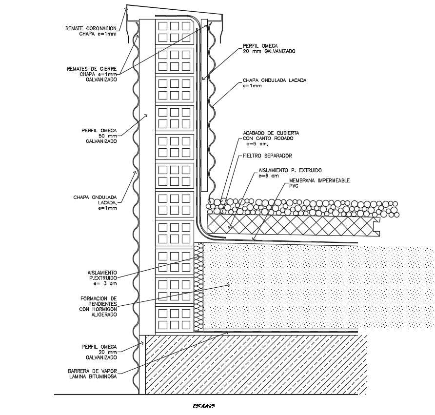 Section Design CAD drawing
