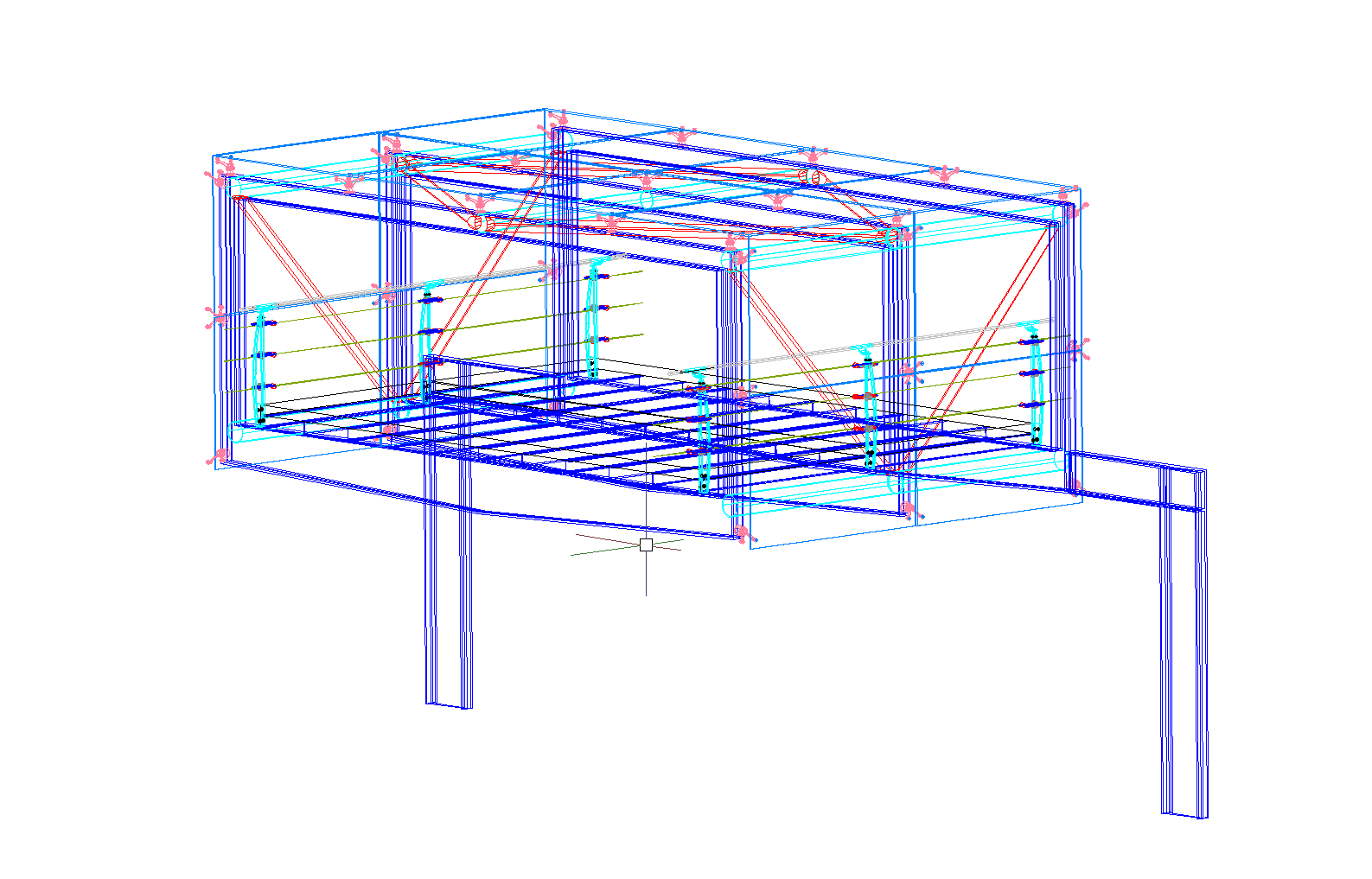 Section bridge detail dwg file.