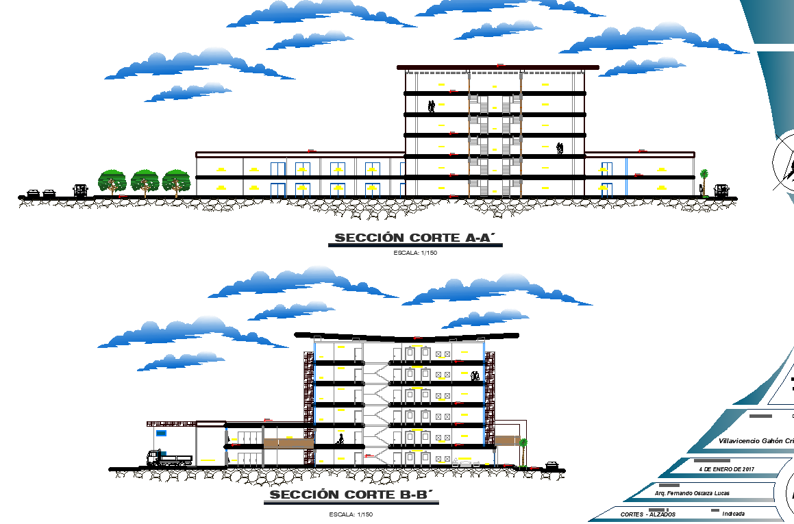 Section detail dwg file