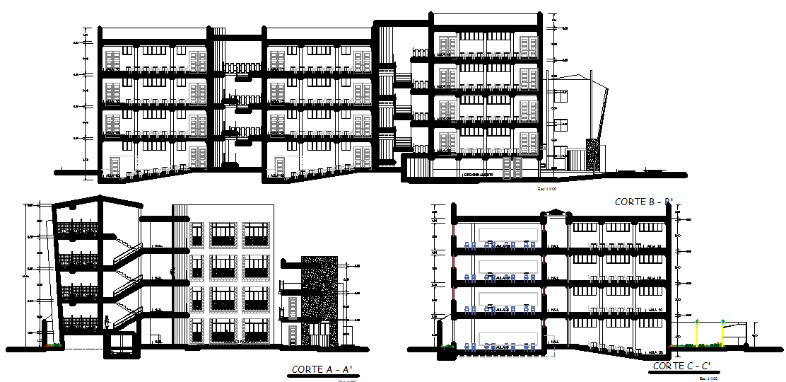Section detail dwg file