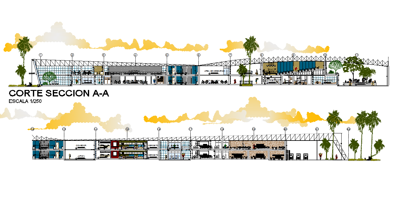 Section detail dwg file