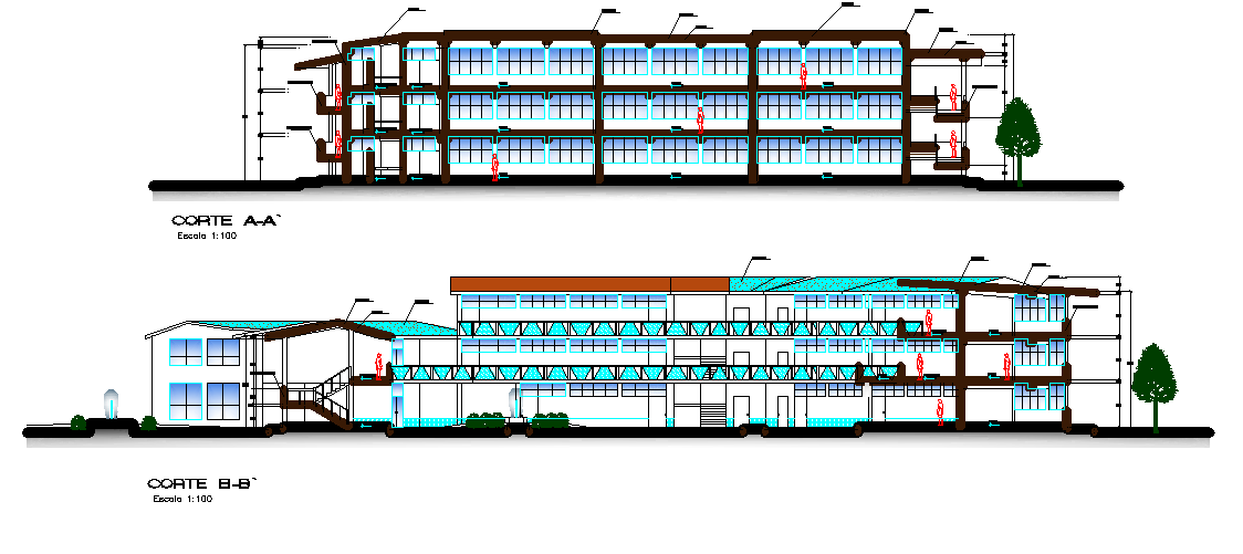Download Section Detail DWG File for Architectural Plans