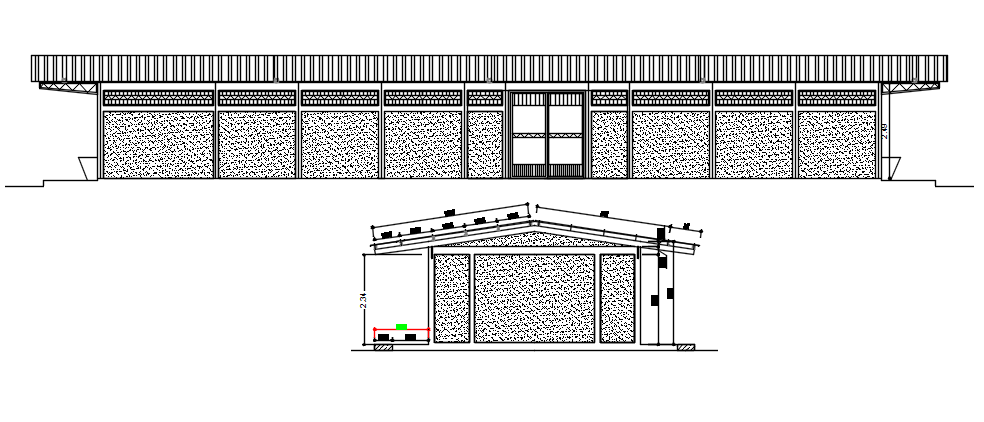 Section detail dwg file