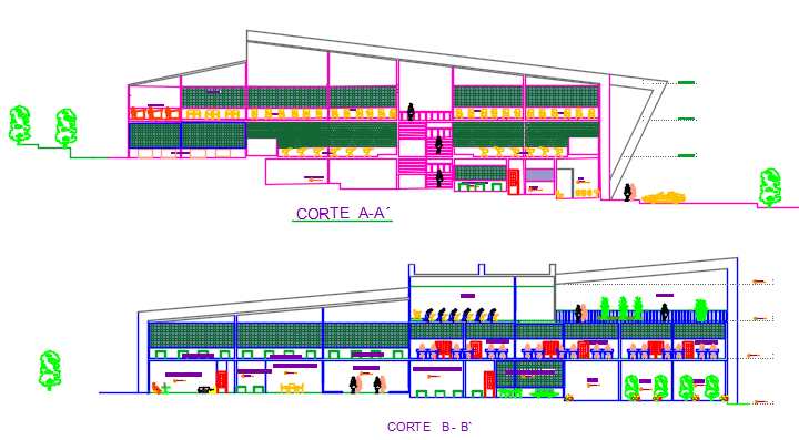 Section detail dwg file