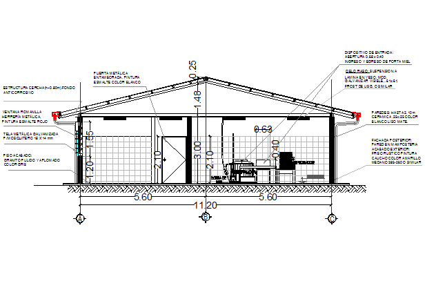 Section detailing dwg file