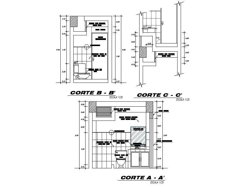 Section home plan detail layout file
