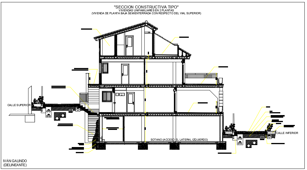 Section plan