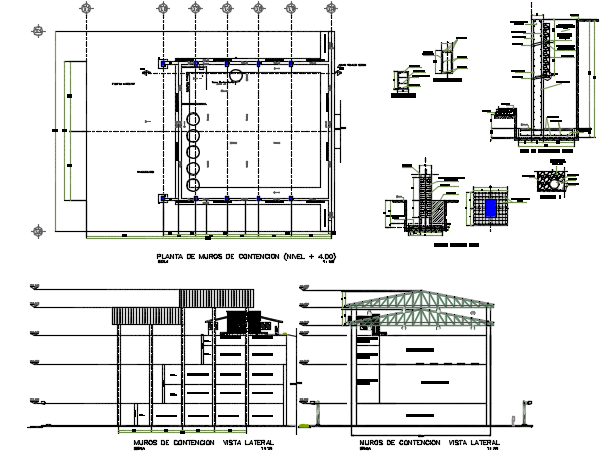 Section plan detail dwg file