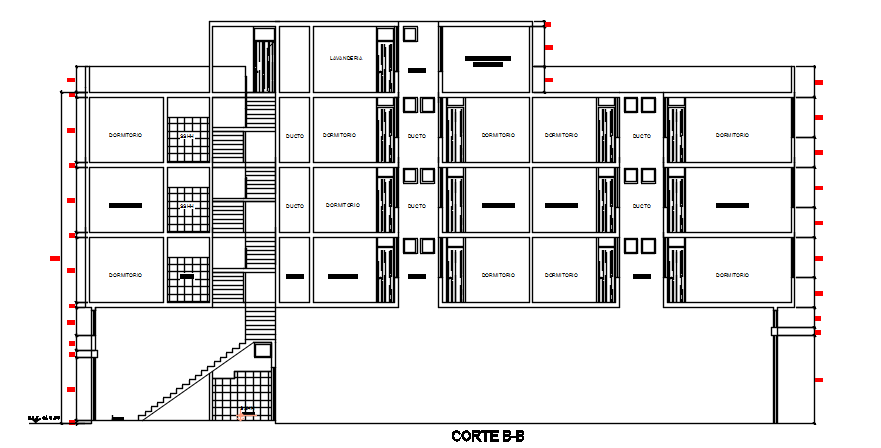 Section plan detail dwg file
