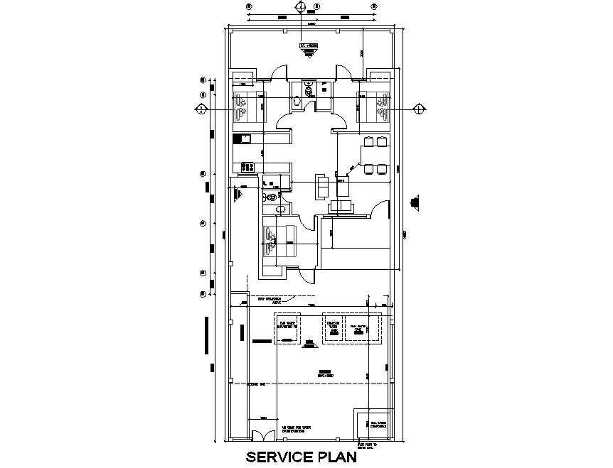 Service home plan layout file
