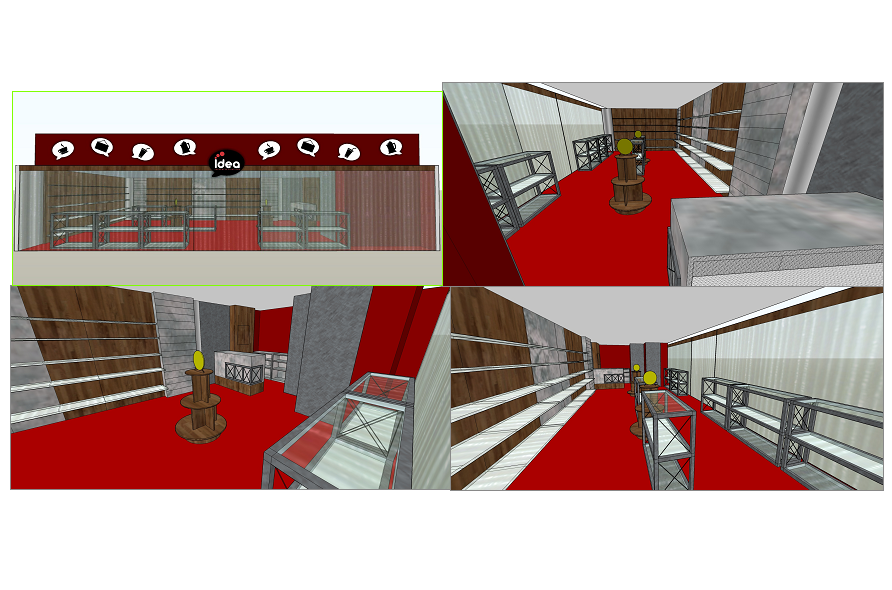 Shop elevation detail dwg file