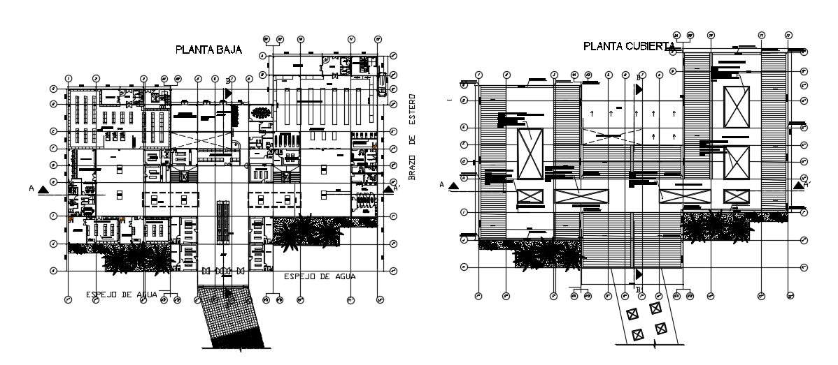 Shopping Mall Center In AutoCAD File