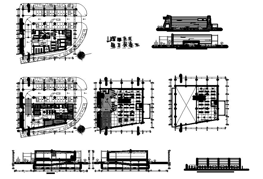 Shopping center dwg 