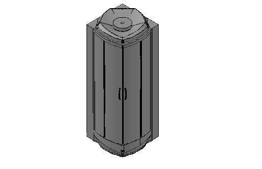 Shower Cubicle detailing in 3d