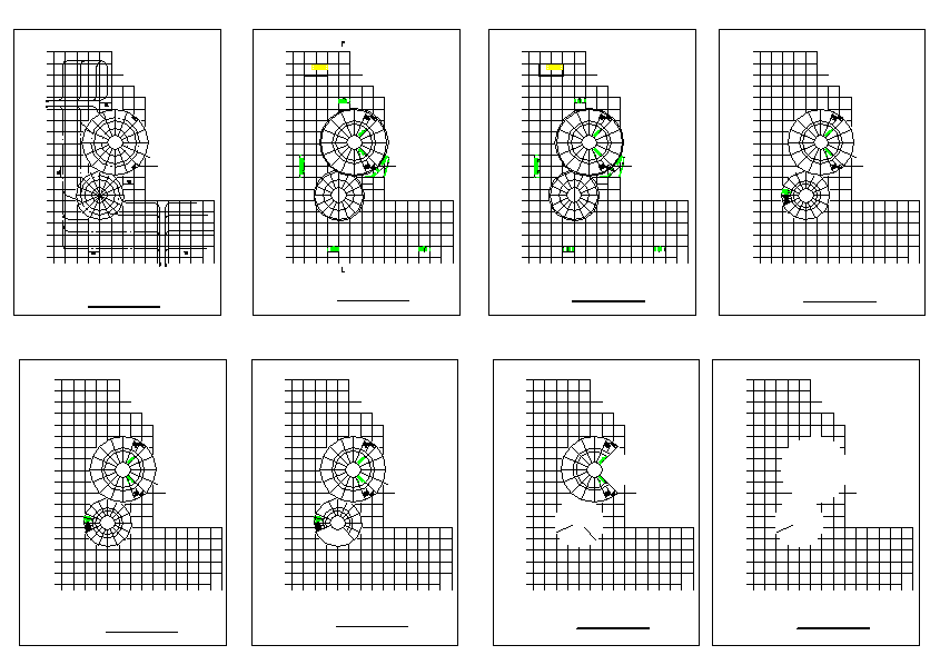 Simple Building Lay-out plan 