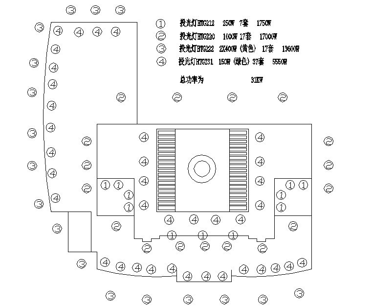 Simple Electric Plan LAy-out DEtail