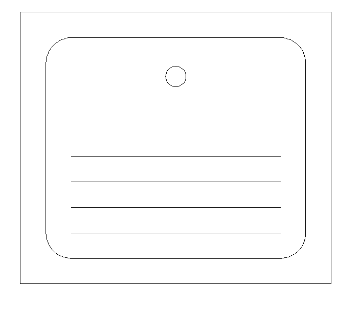Simple Wash Basin design Block