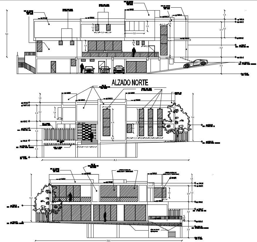 house drawing in autocad 