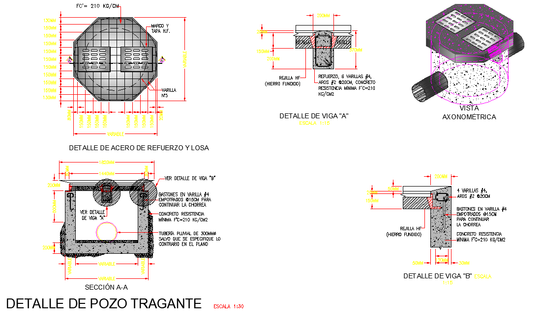 Sinkhole plan detail layout file