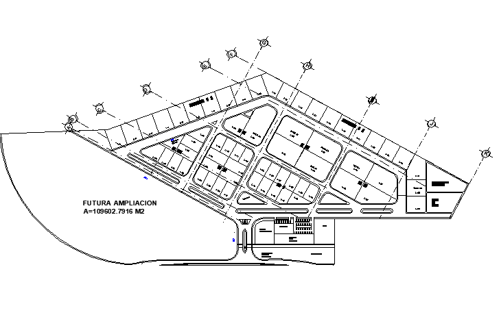 Site plan detail