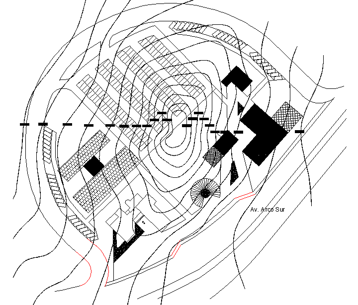 Site plan detail