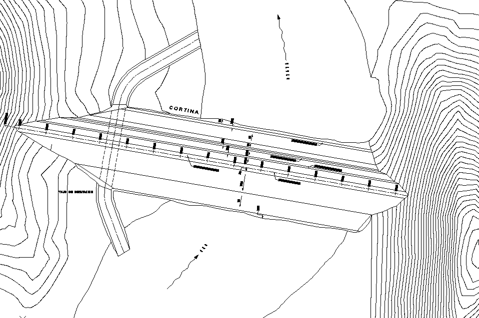 Site plan detail dwg file