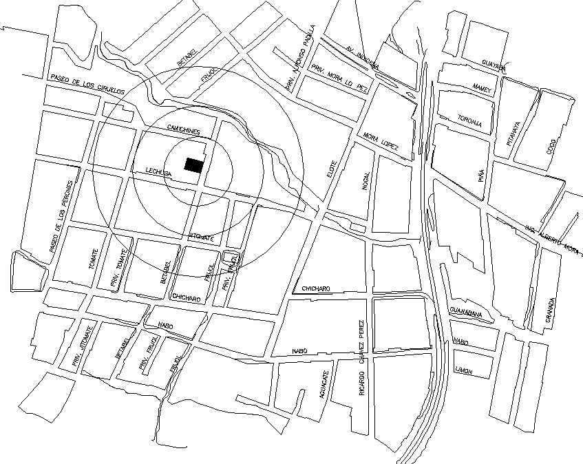 Site plan detail dwg file