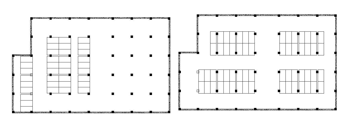 Site plan of shopping centre 