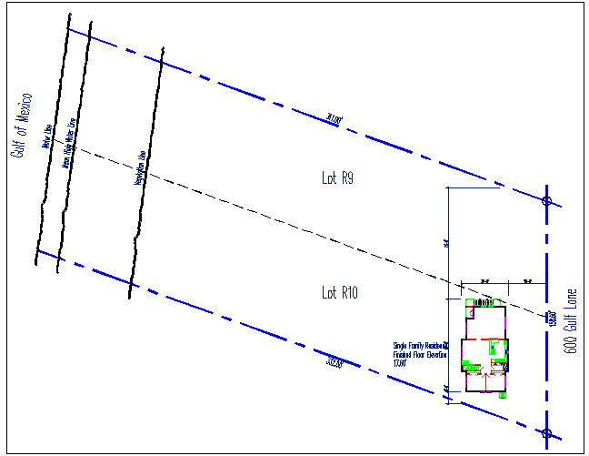Site plan structure layout details dwg file